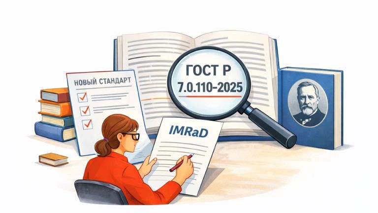 Новый ГОСТ 7.0.110-2025